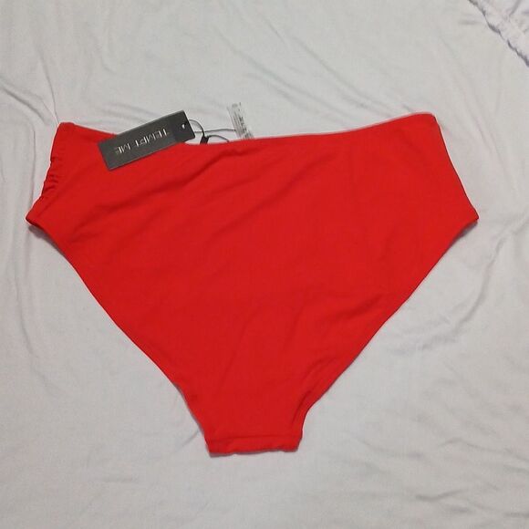Tempt Me Red bikini bottoms  Sz L NWT - Picture 2 of 4